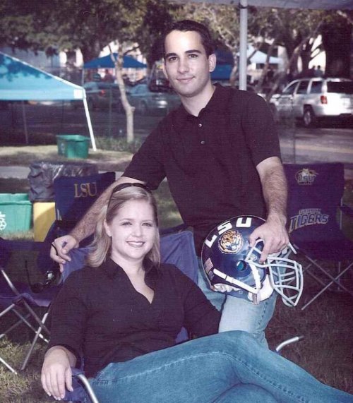 Color photo of Joel and Jennifer